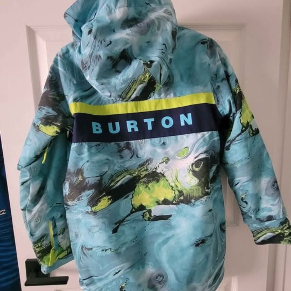 Boys Burton Pitchpine Dryride snowboarding jacket - Size L